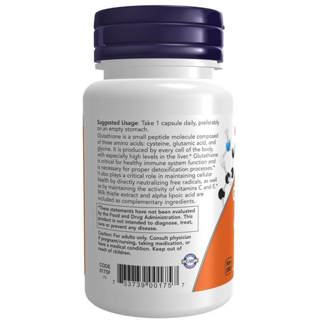 Now Foods Glutathione 500 mg 120 veg kapsúl