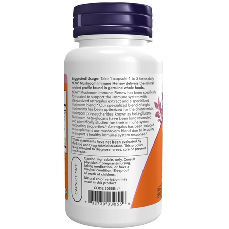 Now Foods Mushroom Immune Renew 90 kapsúl