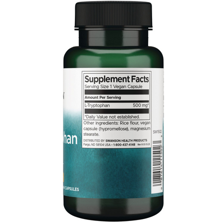 Swanson L-Tryptofan 500 mg 60 kapsúl