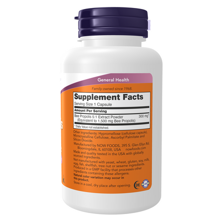 Now Foods Propolis 1500 5:1 Extrac 100 kapsúl