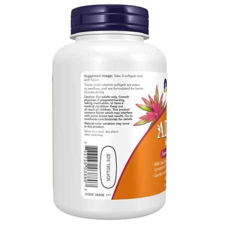 Now Foods ADAM Softgels Mens Multiple Vitamin 180 kapsúl