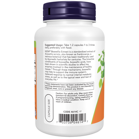 Now Foods Boswellia Extract 250 mg 120 kapsúl