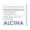 ALCINA For dry skin Facial Cream Fennel – pleťový krém pre suchú, drsnú a šupinatú pleť, 50 ml
