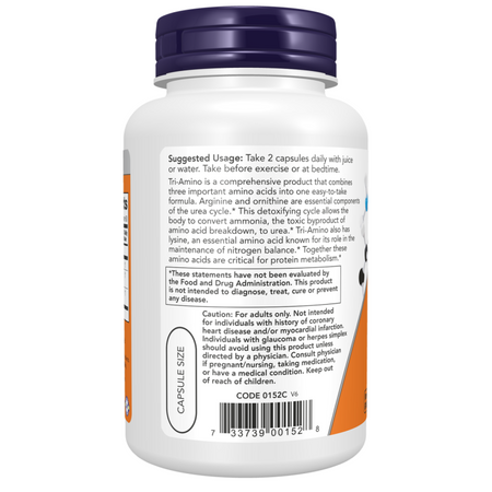 Now Foods Tri-Amino 120 kapsúl