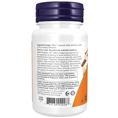 Now Foods Probiotic-10 50 Billion 50 kapsúl