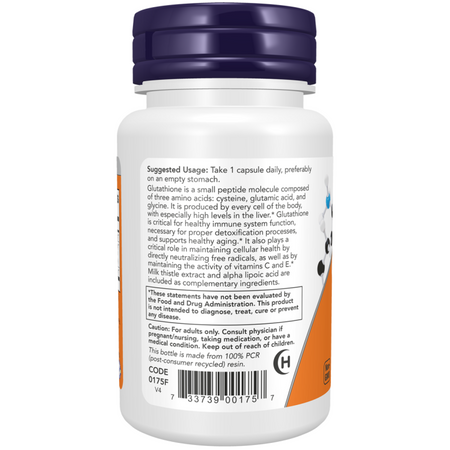 Now Foods Glutathione 500 mg 120 veg kapsúl