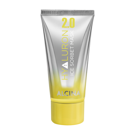 ALCINA Hyaluron 2.0 Ice Sorbet Mask – chladivá pleťová maska s kyselinou hyalurónovou, 50 ml