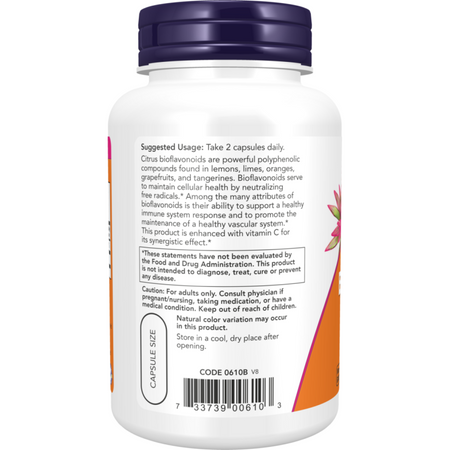 Now Foods Citrus Bioflavonoids 100 kapsúl