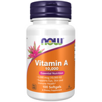 Now Foods Vitamín A 10000 iu 100 kapsúl