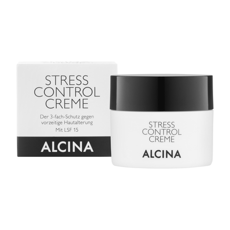 ALCINA N°1 Stress Control Cream – pleťový krém s SPF15 a antioxidačnou ochranou, 50 ml