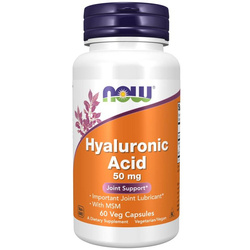 Now Foods Hyaluronic Acid 50 mg 60 kapsúl