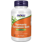Now Foods Turmeric Curcumin Gels 60 kapsúl