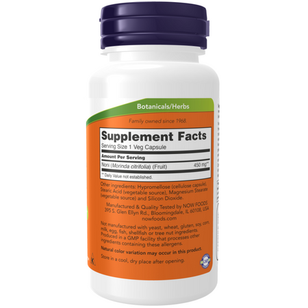Now Foods Noni 450 mg 90 kapsúl