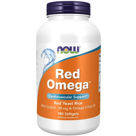 Now Foods Red Omega Fish Oil 180 kapsúl