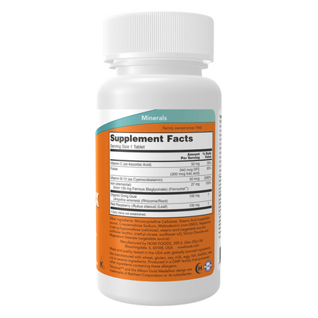Now Foods Iron Complex Vegetarian 100 tabliet