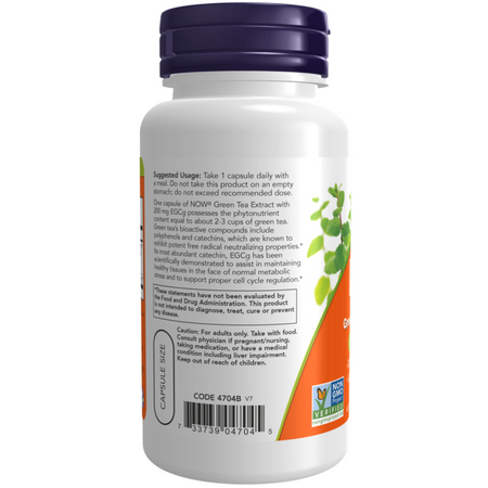 Now Foods EGCg Green Tea Extract 400 mg 90 kapsúl