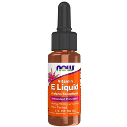 Now Foods Vitamin E Liquid 30 ml kapky