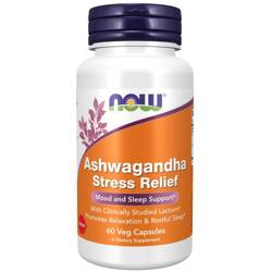 Now Foods Ashwagandha Stress Relief 60 veg kapsúl