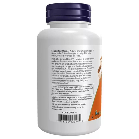 Now Foods Prebiotic Bifido Boost Pudr 85 g