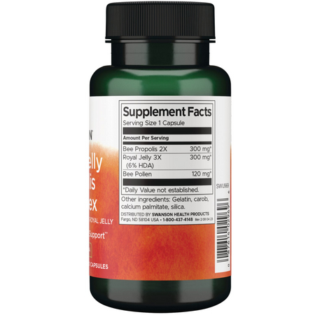 Swanson Royal Jelly Propolis Complex 60 kapsúl
