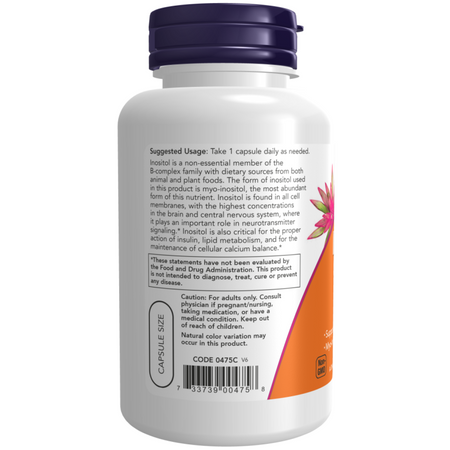 Now Foods Inositol 500 mg 100 veg kapsúl