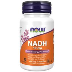 Now Foods NADH 10 mg 60 kapsúl