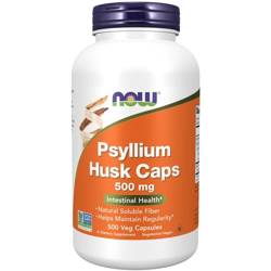 Now Foods Psyllium Husk Caps 500 mg 500 kapsúl