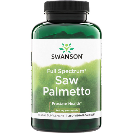 Swanson Full Spectrum Saw Palmetto 540 mg 250 kapsúl