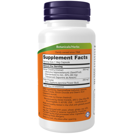 Now Foods Horse Chestnut Extract 300 mg 90 kapsúl