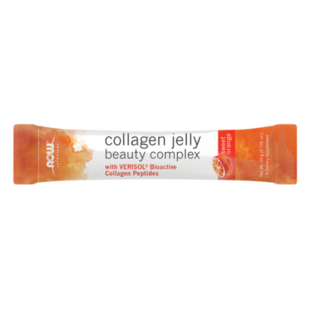 Now Foods Collagen Jelly Beauty Complex Sweet Orange 10 Jelly Sticks