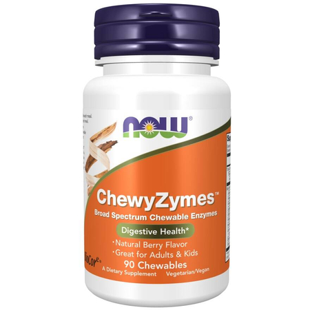 Now Foods ChewyZymes 90 pastilky