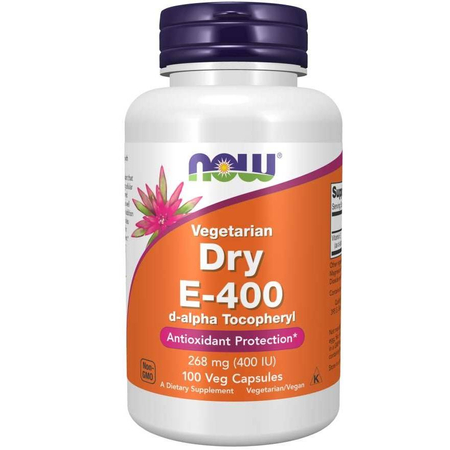 Now Foods Vitamín E 400 iu 100 veg kapsúl
