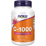 Now Foods Vitamín C 1000 mg s Šípkem + Bioflavonoidy 100 tabliet