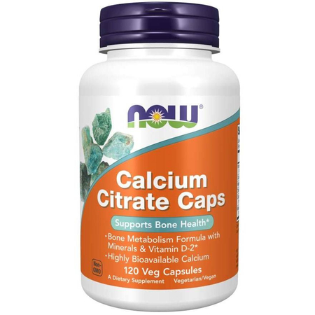 Now Foods Calcium Citrate 120 kapsúl