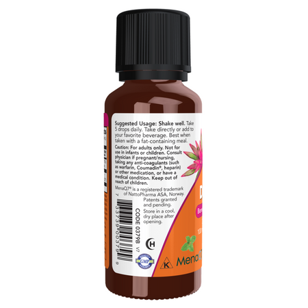 Now Foods Liquid D-3 a MK-7 30 ml kvapky