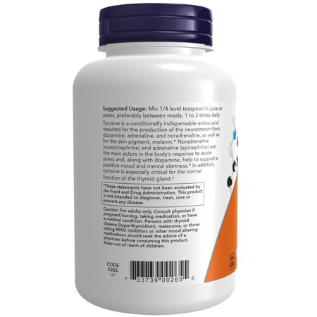Now Foods L-Tyrosine Powder 113 g 