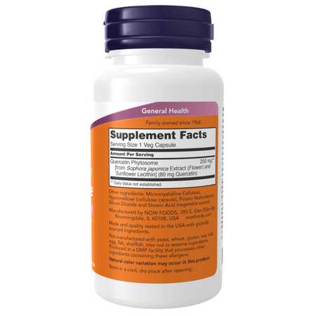 Now Foods Quercetin Phytosome 90 veg kapsúl