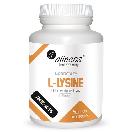 Aliness L-Lyzín 500 mg 100 veg kapsúl