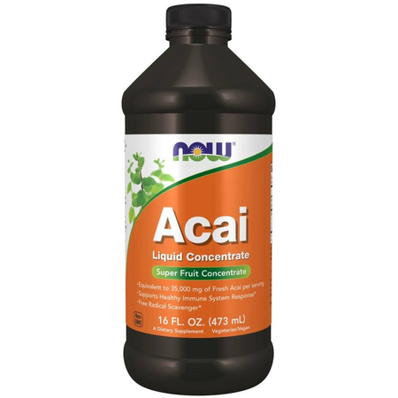 Now Foods Acai Liquid 473 ml tekutý