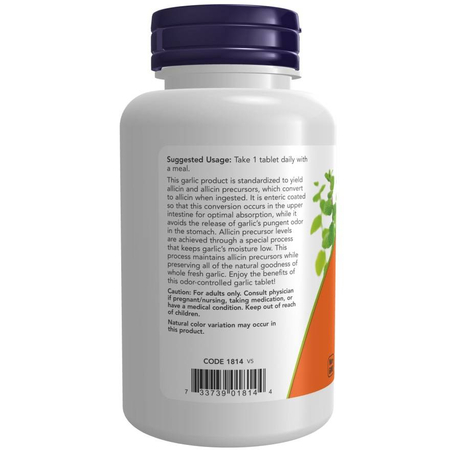 Now Foods Garlic 5000 90 tabliet