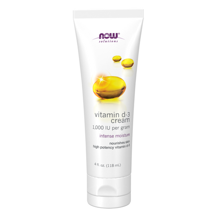 Now Foods Vitamin D-3 Cream 1,000 IU 118 ml