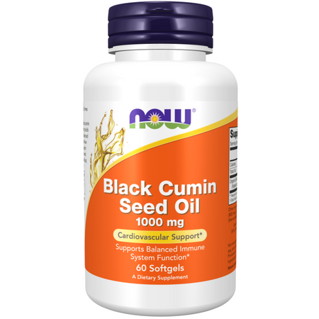 Now Foods Black Cumin Seed Oil 1000 mg 60 kapsúl