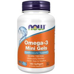 Now Foods Omega-3 Mini Gels Fish Oil 180 kapsúl