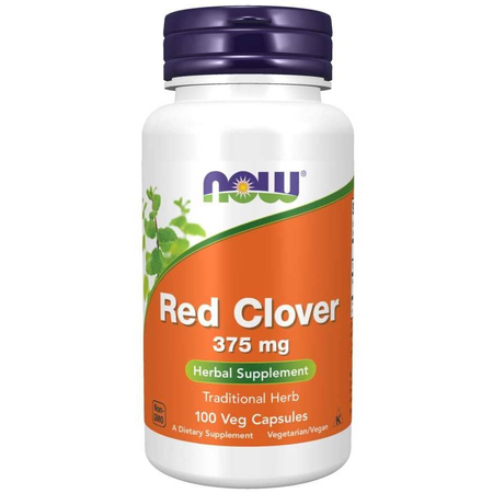Now Foods Red Clover 375 mg 100 kapsúl