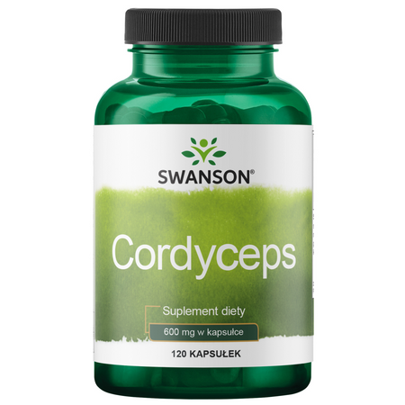 Swanson Cordyceps 600 mg 120 kapsúl