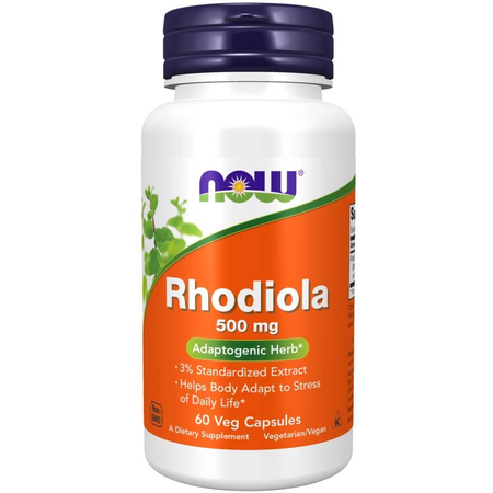 Now Foods Rhodiola 500 mg 60 kapsúl