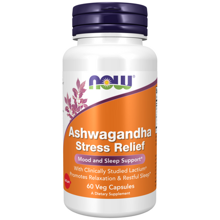 Now Foods Ashwagandha Stress Relief 60 veg kapsúl