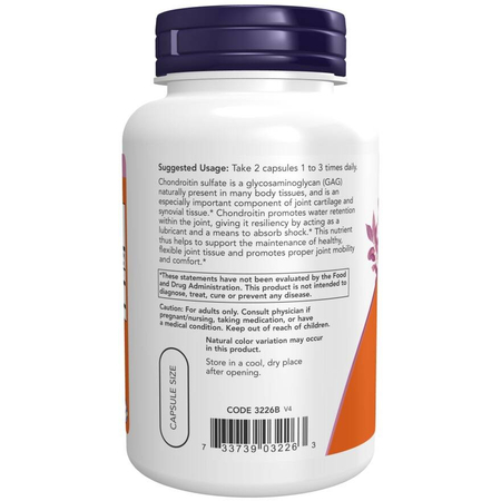 Now Foods Chondroitin 600 mg 120 kapsúl