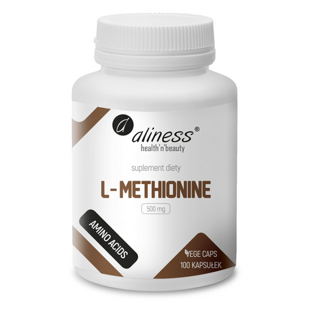 Aliness L-Metionín 500 mg 100 veg kapsúl