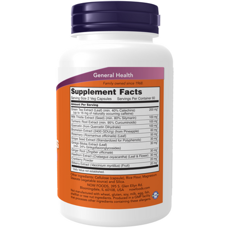 Now Foods Super Antioxidants 120 kapsúl